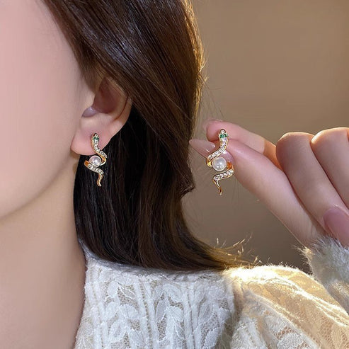 Snakes Earrings For Women